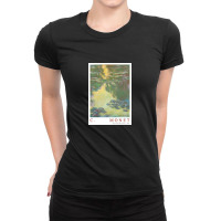 Claude Monet Waterlilies 1907 Ladies Fitted T-shirt | Artistshot