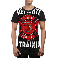 Hot Trend Firefighter In Training Academy Emergency Service Hydrant Graphic T-shirt | Artistshot