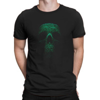 The Binary Skull T-shirt | Artistshot