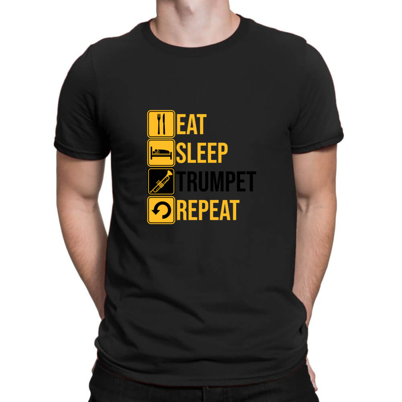 Eat Sleep Trumpet T-shirt | Artistshot