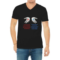 The Blue Pill And The Red Pill Design V-neck Tee | Artistshot