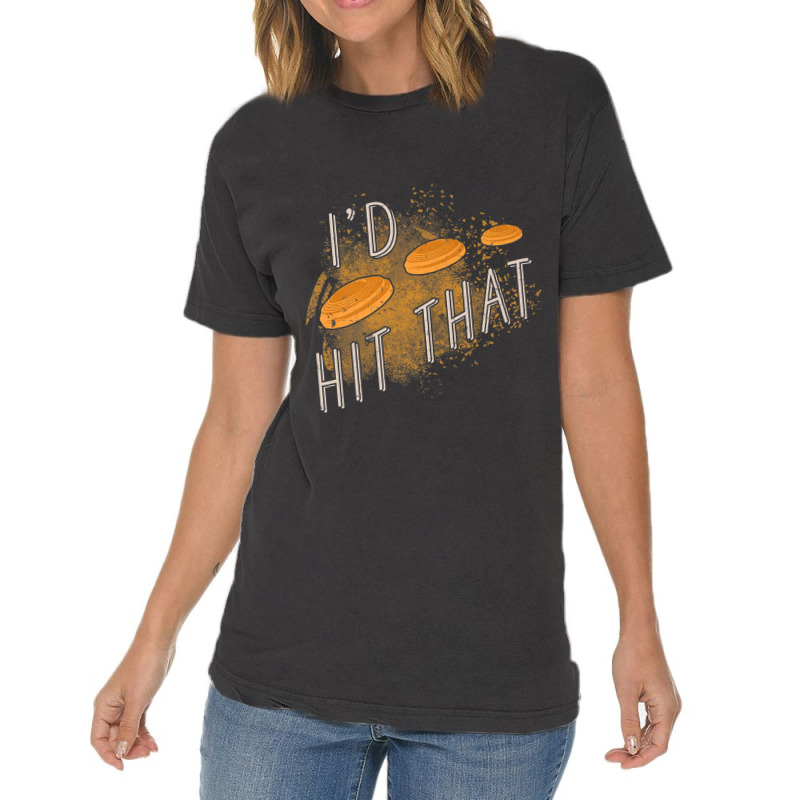 Skeet Shooting Trap Sporting Clay Target I'd Hit That Premium Vintage T-shirt | Artistshot