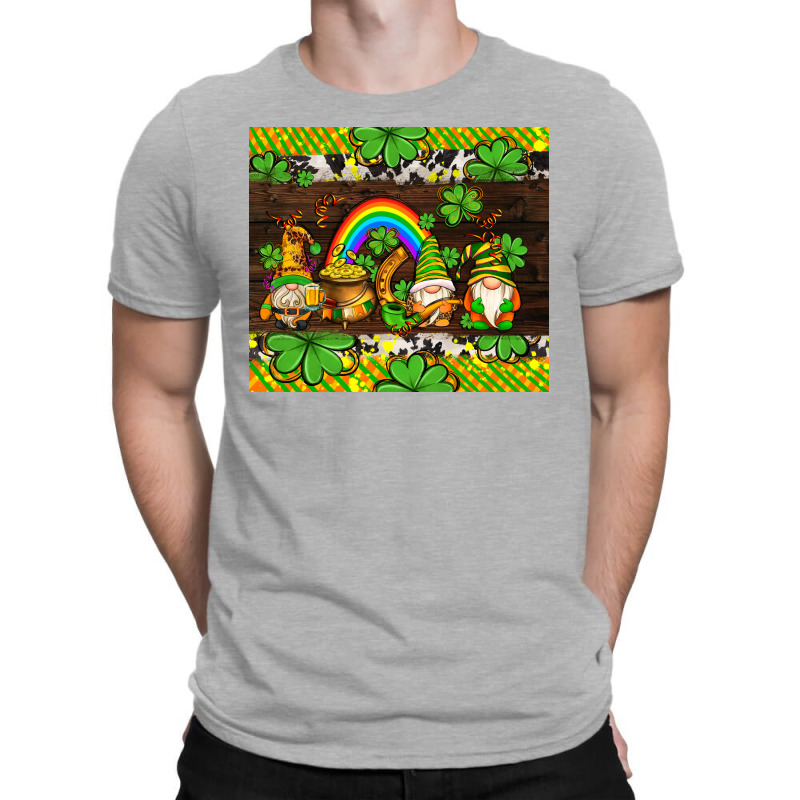 Western St Patricks Gnomes T-shirt | Artistshot