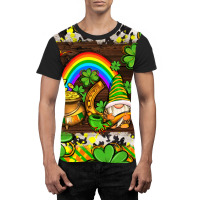 Western St Patricks Gnomes Graphic T-shirt | Artistshot