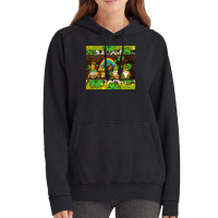 Western St Patricks Gnomes Vintage Hoodie | Artistshot