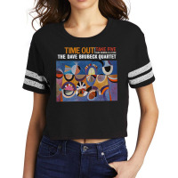 The Dave Brubeck Quartet Time Out ' Scorecard Crop Tee | Artistshot