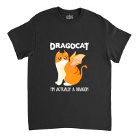 Funny Japanese Monster Dragon Cat Gift Design Design Product 1 Classic T-shirt | Artistshot