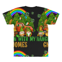 Hangin With My Gnomes With Rainbow All Over Men's T-shirt | Artistshot