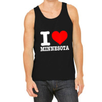 Hot Trend I Love Minnesota I Heart Minnesota Tank Top | Artistshot