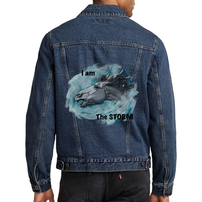 Limited Edition I Am The Storm! Men Denim Jacket | Artistshot