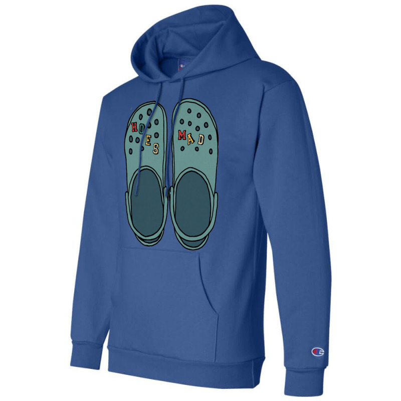 Hoes Mad Crocs Champion Hoodie by camojafurxhiv | Artistshot