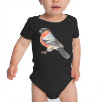 Eurasian Bullfinch T  Shirt Eurasian Bullfinch Bird T  Shirt Baby Bodysuit | Artistshot