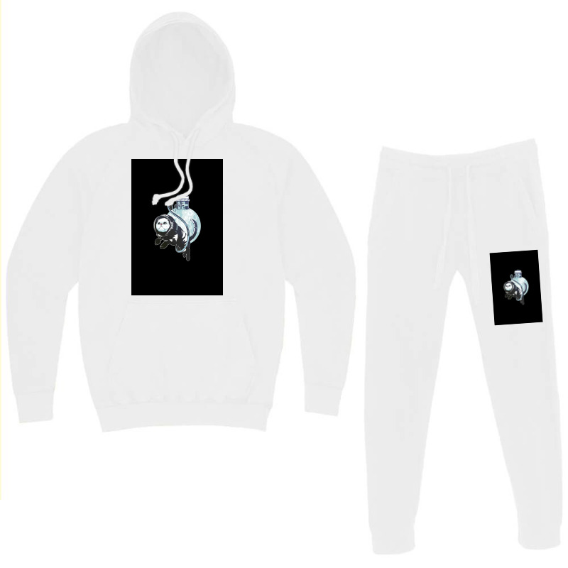 Astronaut Cat Poster Quote Hoodie & Jogger set by globossterkyc | Artistshot