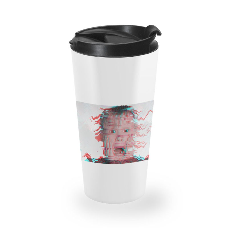 Hot Trend Glitched Home Alone Travel Mug | Artistshot