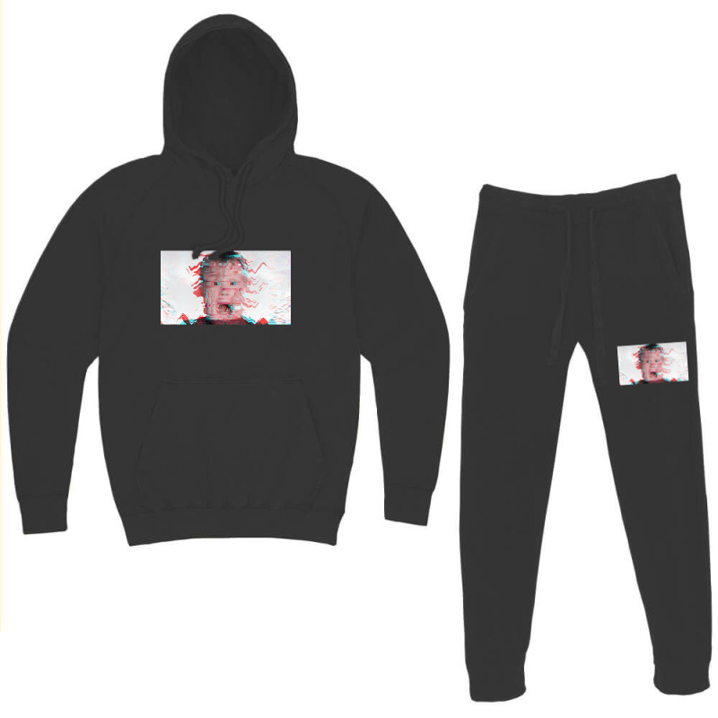 Hot Trend Glitched Home Alone Hoodie & Jogger Set | Artistshot