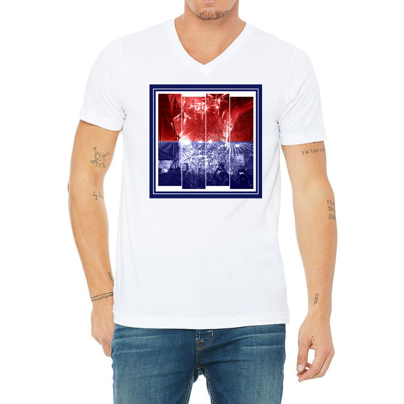 America The Exclusive Collection   Travel V-Neck Tee by gilletlauwq | Artistshot