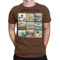 Hokusai   Collage T-shirt | Artistshot