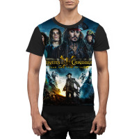 Pirates Of The Caribbean Dead Men Tell No Tales 3 Graphic T-shirt | Artistshot