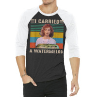 I Carried A Watermelon Vintage 3/4 Sleeve Shirt | Artistshot