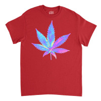 Holographic Weed Classic T-shirt | Artistshot