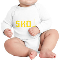 Skol Vikings Minnesota Axe Graphic Tank Top Long Sleeve Baby Bodysuit | Artistshot