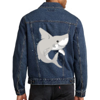 Limited Edition Great Shark Men Denim Jacket | Artistshot