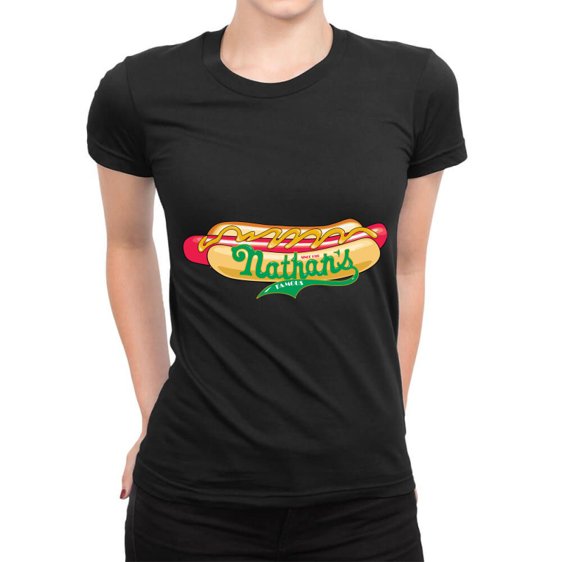 Resto, Nathan's Ladies Fitted T-shirt | Artistshot