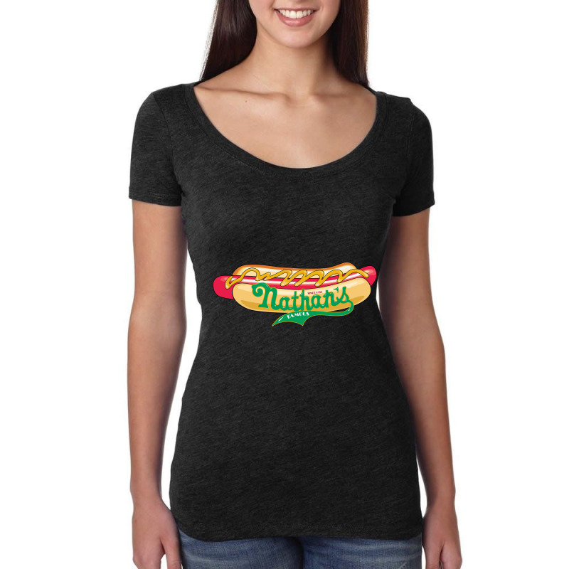 Resto, Nathan's Women's Triblend Scoop T-shirt | Artistshot