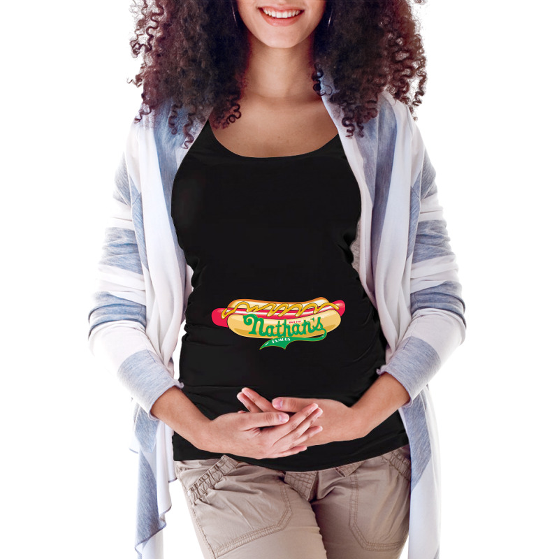 Resto, Nathan's Maternity Scoop Neck T-shirt | Artistshot