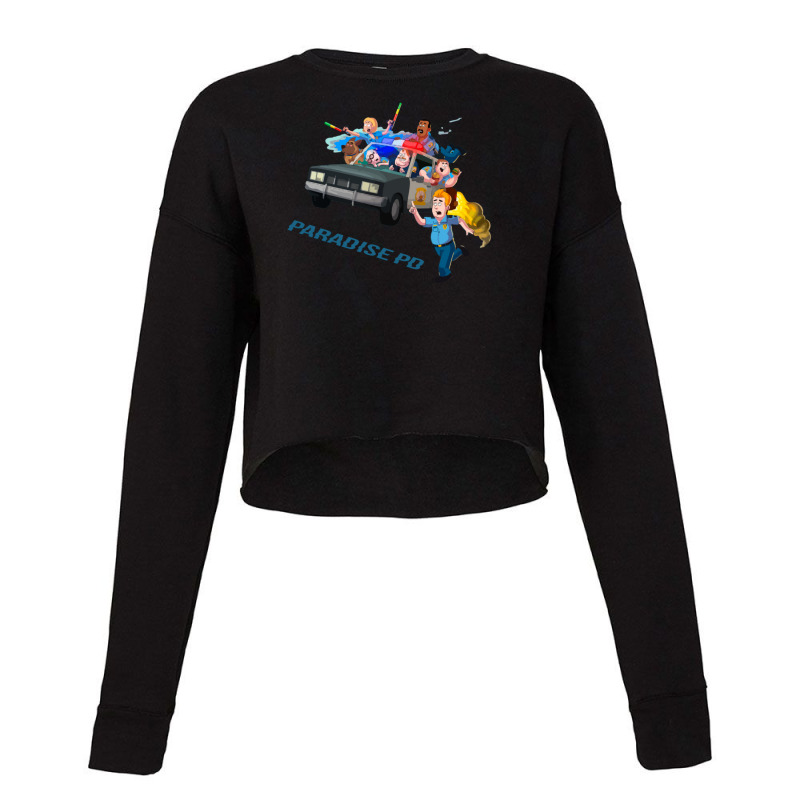 Paradise Pd Car Chase 1 Cropped Sweater by StarActon | Artistshot