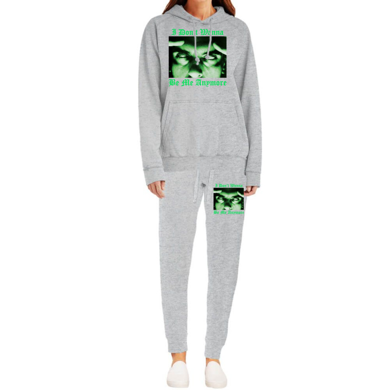 I Don't Wanna Be Me Anymore (the Green Light Version) Hoodie & Jogger Set | Artistshot