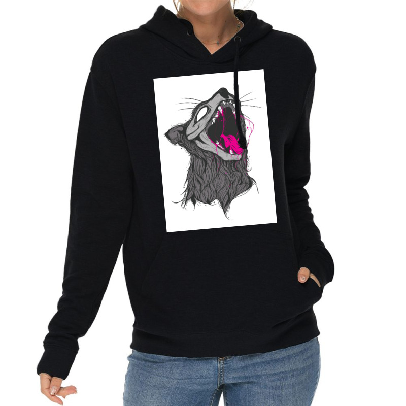 Cat Fight Poster Stars Lightweight Hoodie by globossterkyc | Artistshot