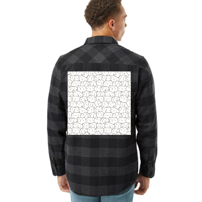 Cat Herder Poster Music Tumblr Flannel Shirt by globossterkyc | Artistshot