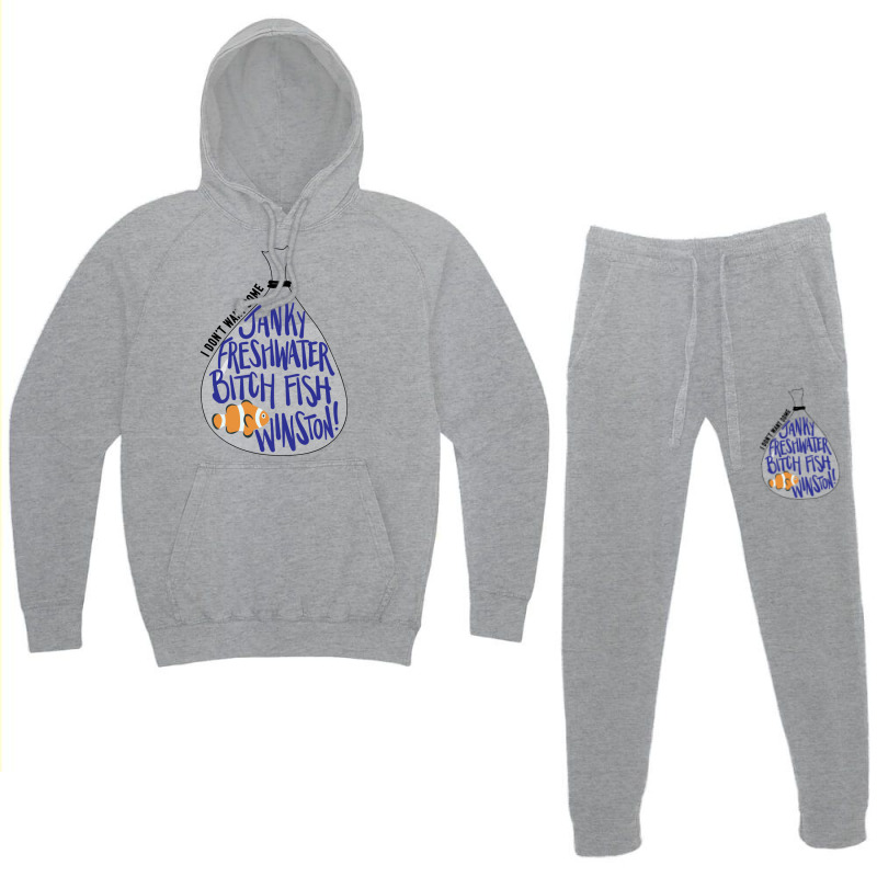 I Don't Want Some Janky Freshwater Bitch Fish Winston Hoodie & Jogger Set | Artistshot