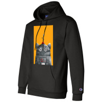 Cat Robot Cat Poster Champion Hoodie | Artistshot