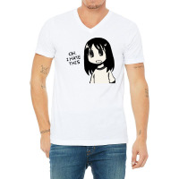 I Draw Oh I Hate This Osaka Manga Panel  Funny Azumanga Daioh Meme V-neck Tee | Artistshot