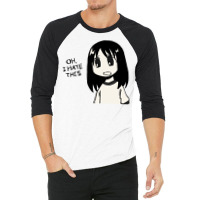 I Draw Oh I Hate This Osaka Manga Panel  Funny Azumanga Daioh Meme 3/4 Sleeve Shirt | Artistshot