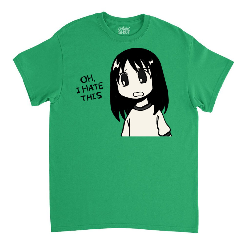 I Draw Oh I Hate This Osaka Manga Panel  Funny Azumanga Daioh Meme Classic T-shirt | Artistshot