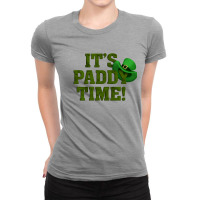 It's Paddy Time Ladies Fitted T-shirt | Artistshot