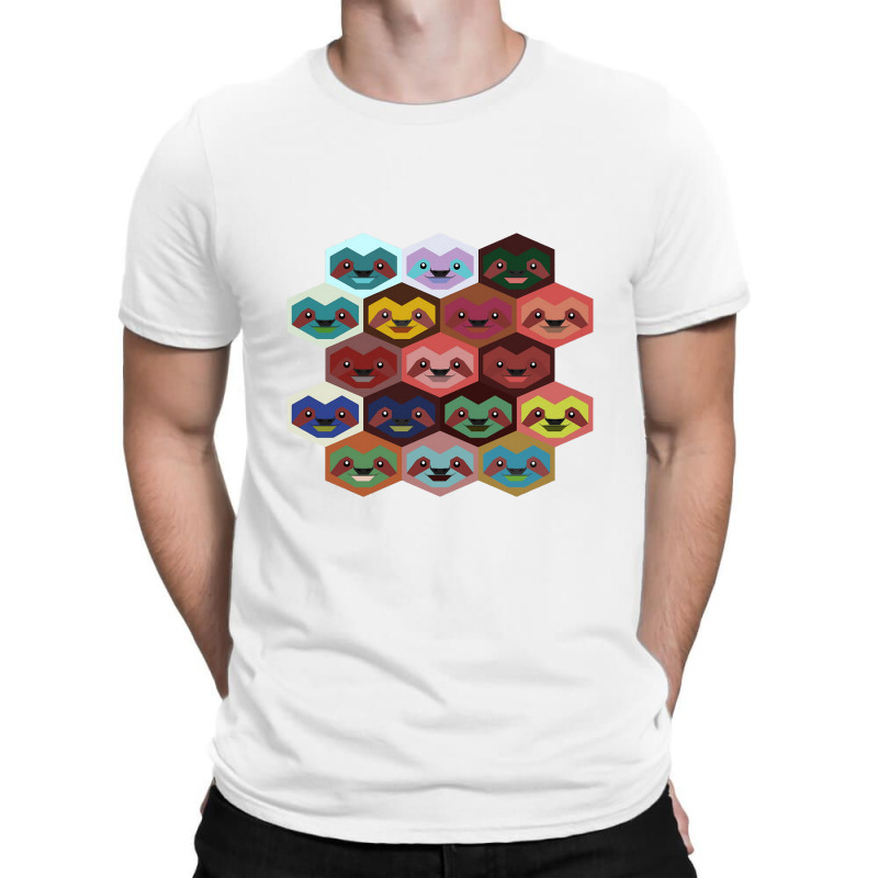 Sloths Colorful Sloth T-shirt | Artistshot