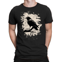 Crow Bleached Creme White 1 T-shirt | Artistshot