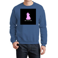 Cat Serious Looking Kitten Pink Deferent Cute Poster Retro (1) Crewneck Sweatshirt | Artistshot