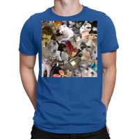 Cursed Crying Cats Poster Tumblr T-shirt | Artistshot