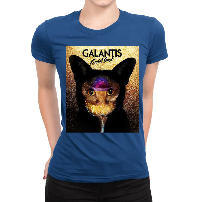 Galantis Electro Music Poster Love Ladies Fitted T-Shirt by sragalmmag | Artistshot