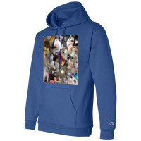 Cursed Crying Cats Poster Tumblr Champion Hoodie | Artistshot