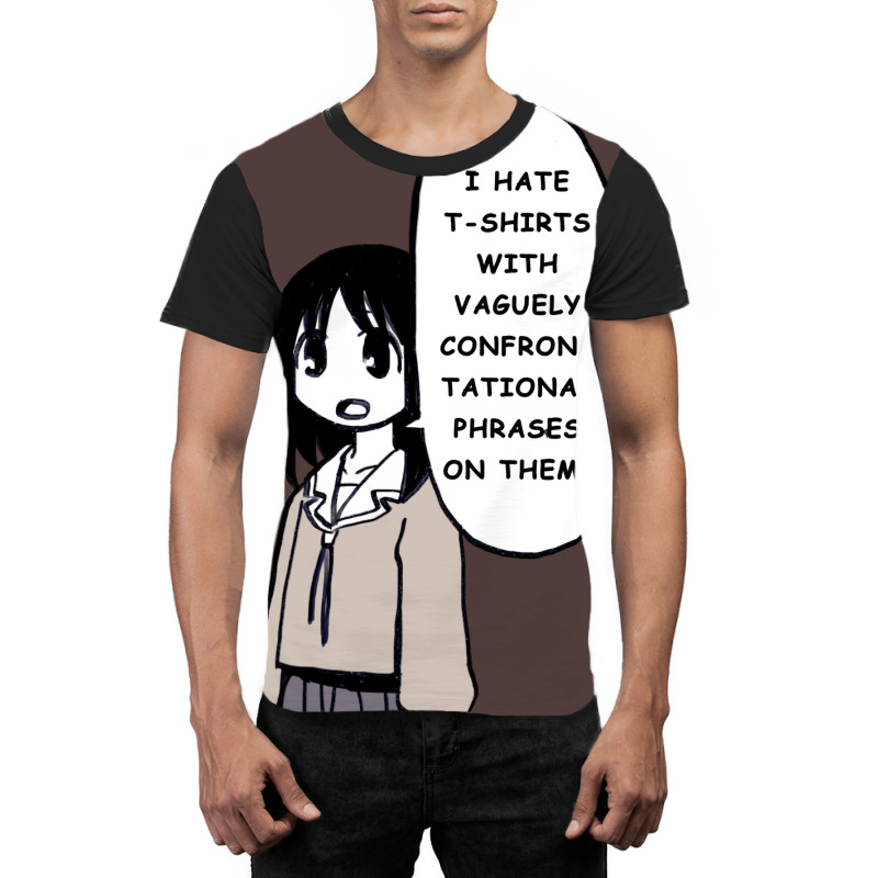 I Draw That Panel Of Osaka Saying She Doesn't Like Rude Shirts   Azuma Graphic T-shirt | Artistshot