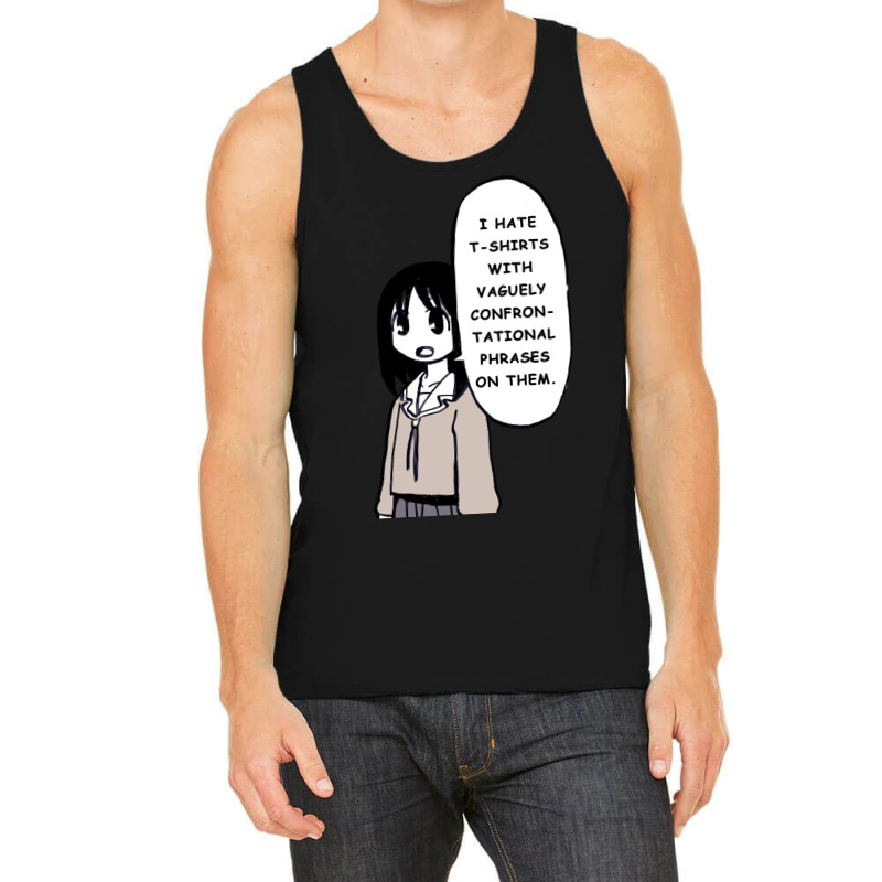 I Draw That Panel Of Osaka Saying She Doesn't Like Rude Shirts   Azuma Tank Top | Artistshot