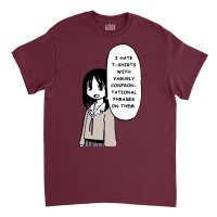 I Draw That Panel Of Osaka Saying She Doesn't Like Rude Shirts   Azuma Classic T-shirt | Artistshot