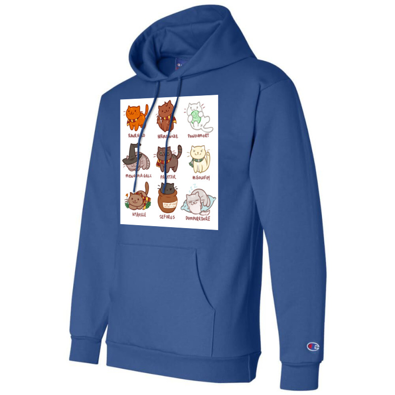 Hairy Pawtter Poster Retro Champion Hoodie | Artistshot