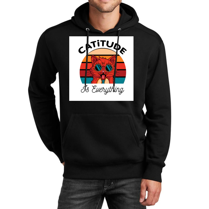 Cat Wearing Sunglasses Gift For Car Lovers Poster Tumblr Unisex Hoodie | Artistshot